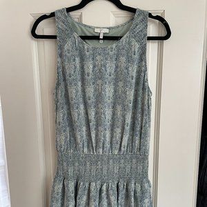 Joie Silk Teal Sleeveless Dress - Size Small